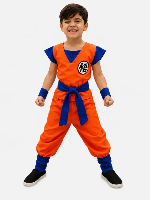 Roupa Infantil Fantasia Goku - Dragon Ball