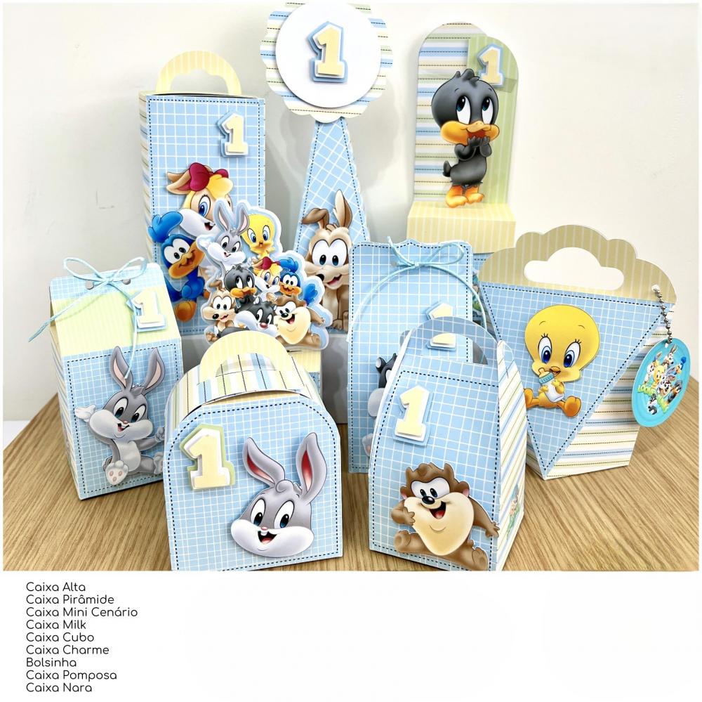 Kit Festa Looney Tunes - 30 Unidade - Pegue e Monte