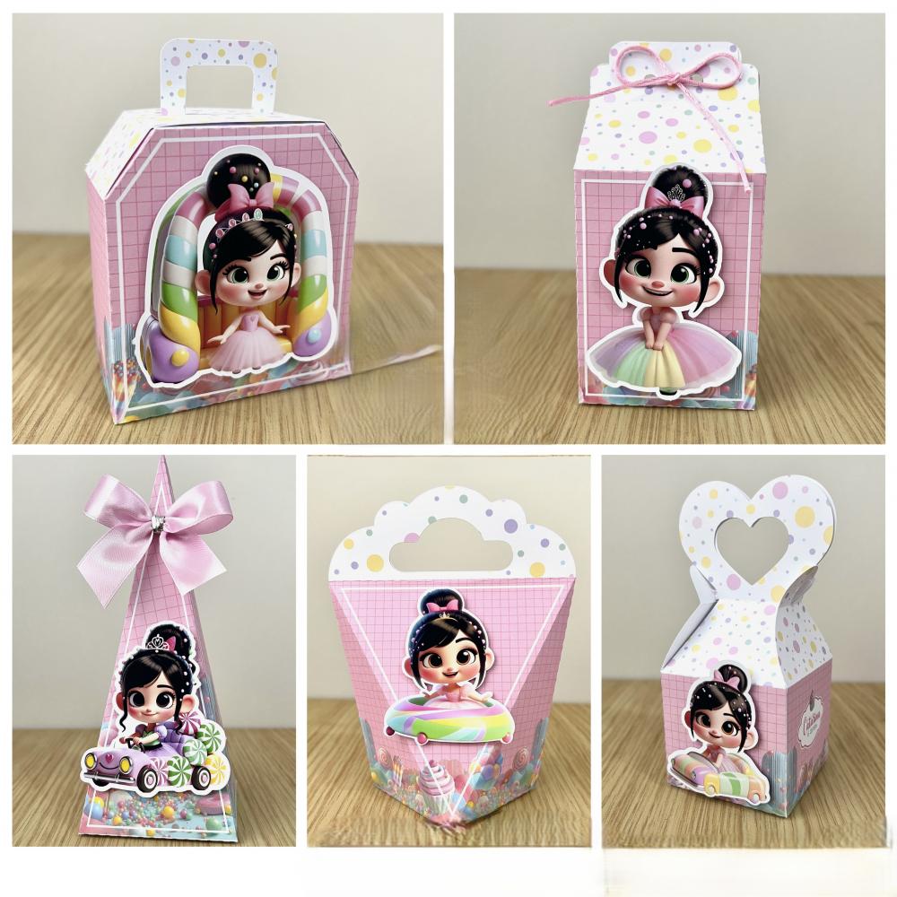 Kit Festa Vanellope - 30 Unidade - Pegue e Monte