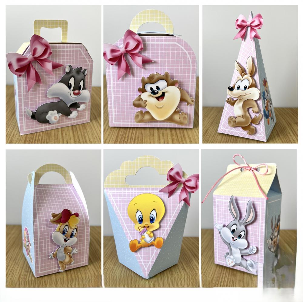 Kit Festa Looney Tunes - 30 Unidade - Pegue e Monte