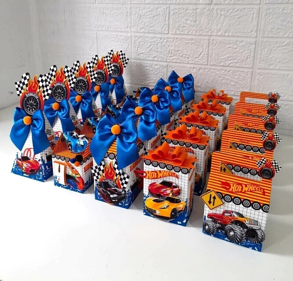 Kit Festa Hot Wheels - 30 Unidades - Pegue e Monte