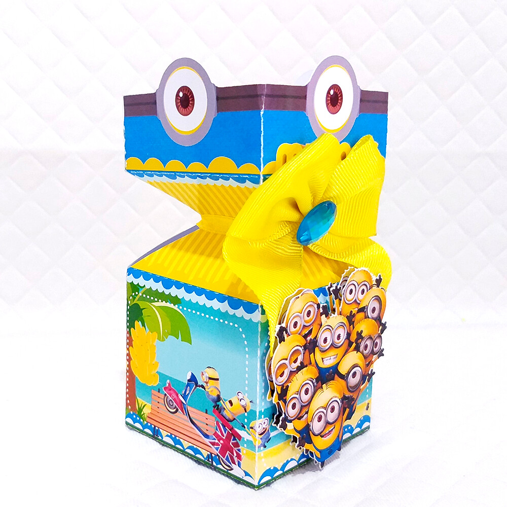 Kit Festa Minions  - 30 Unidades - Pegue e Monte