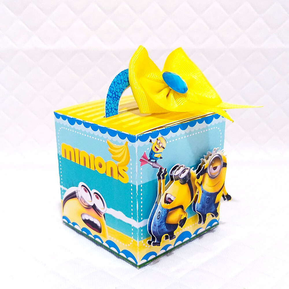 Kit Festa Minions  - 30 Unidades - Pegue e Monte