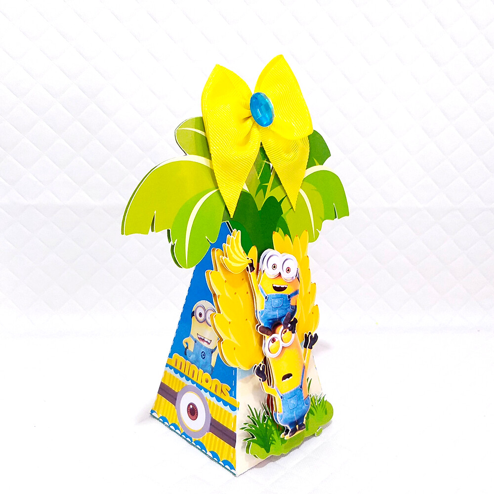 Kit Festa Minions  - 30 Unidades - Pegue e Monte