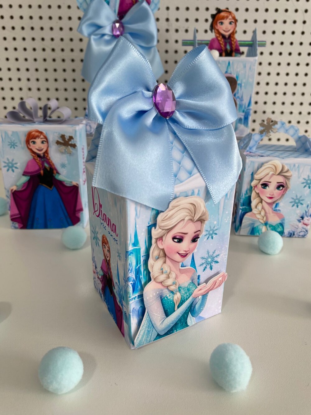 Kit Festa Frozen - 30 Unidade - Pegue e Monte