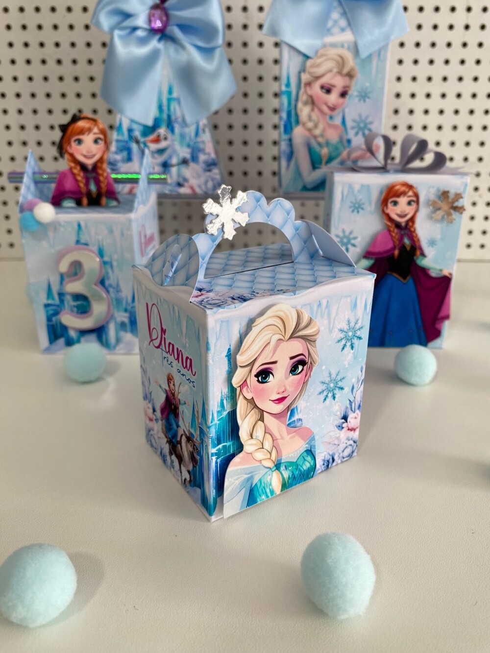 Kit Festa Frozen - 30 Unidade - Pegue e Monte