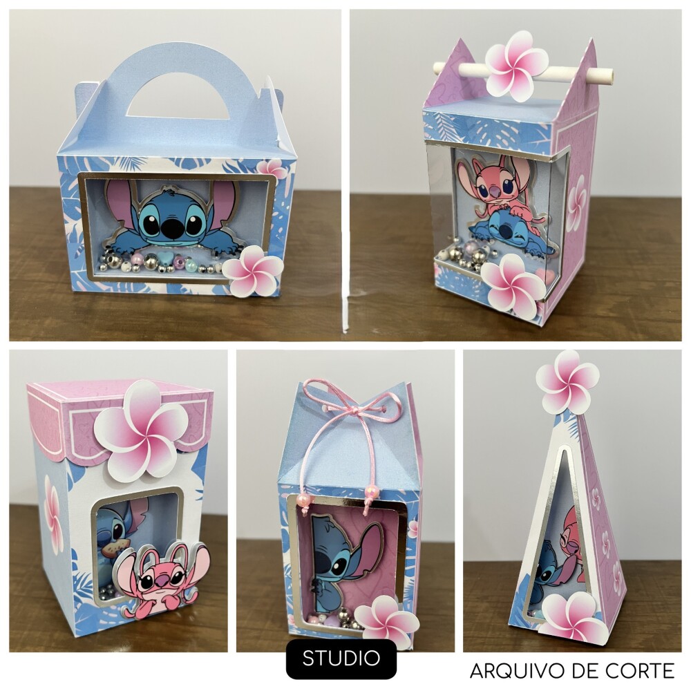 Kit Festa Stitch - 30 Unidade - Pegue e Monte