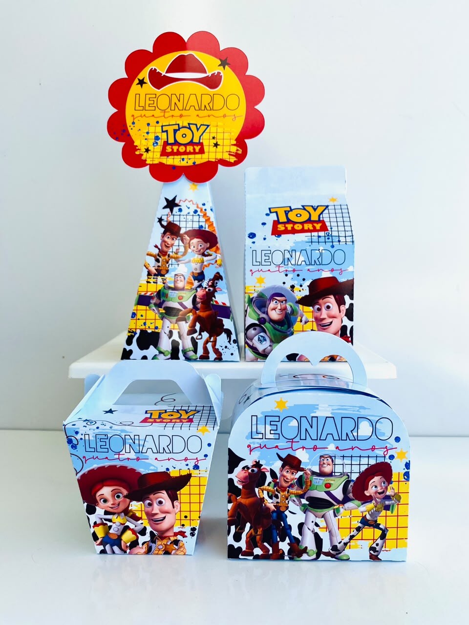 Kit Festa Toy Story - 30 Unidade - Pegue e Monte