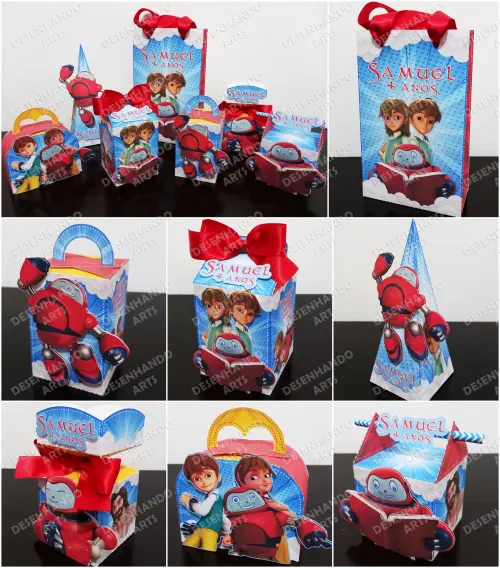 Kit Festa Super Book - 30 Unidade - Pegue e Monte