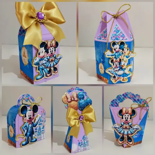 Kit Festa Disney - 30 Unidade - Pegue e Monte