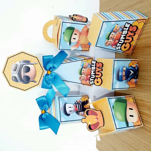 Kit Festa Stumble Guys - 30 Unidade - Pegue e Monte