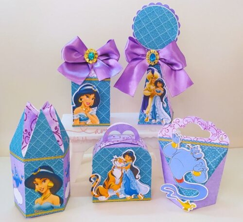 Kit Festa Jasmine  - 30 Unidades - Pegue e Monte