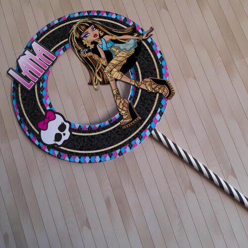Kit Festa Monster High  - 30 Unidades - Pegue e Monte