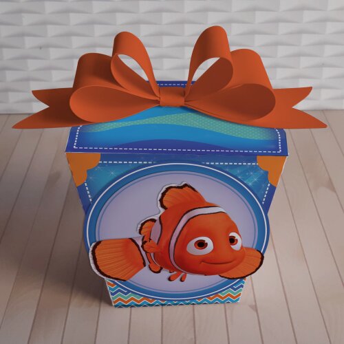 Kit Festa Procurando Nemo  - 30 Unidades - Pegue e Monte