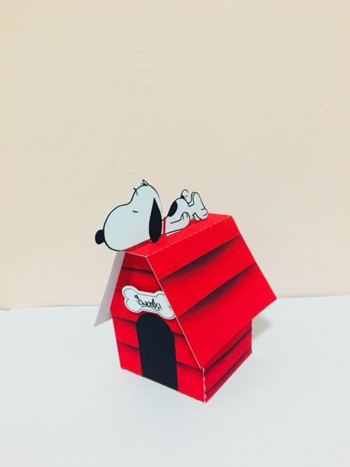Kit Festa Snoopy - 30 Unidade - Pegue e Monte