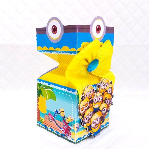 Kit Festa Minions  - 30 Unidades - Pegue e Monte