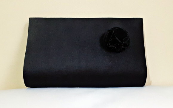 Bolsa Clutch Cirrê Preto