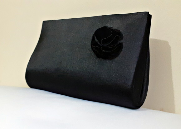 Bolsa Clutch Cirrê Preto