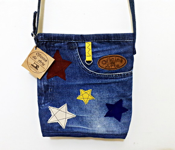 Bolsa Transversal Jeans