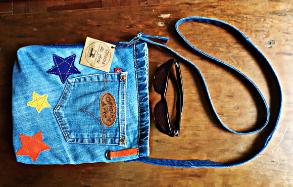 Bolsa Transversal Jeans