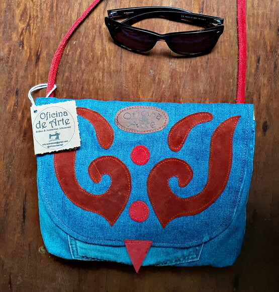 Bolsa Transversal Jeans