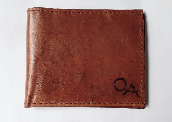 Carteira de Couro Legítimo Artesanal