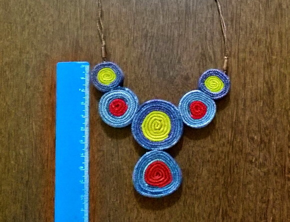 Colar Jeans Colorido