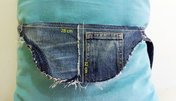 Pochete Jeans