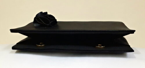 Bolsa Clutch Cirrê Preto