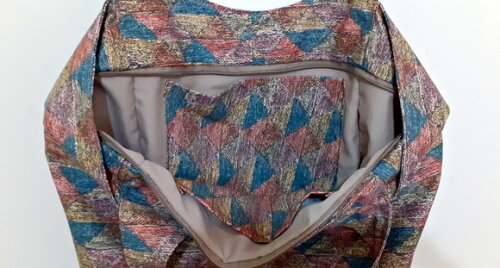 Bolsa Estampa Geométrica