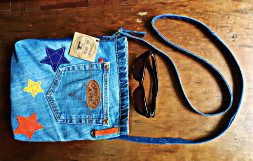 Bolsa Transversal Jeans