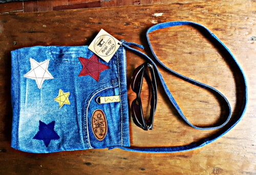 Bolsa Transversal Jeans