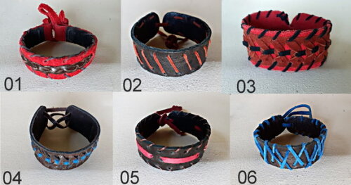Pulseira de Couro Legítimo