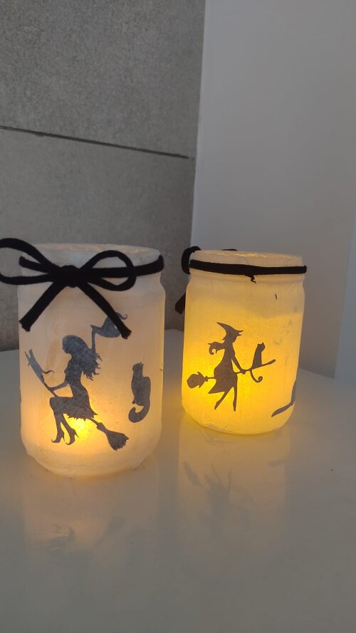 Luminária de Bruxas
