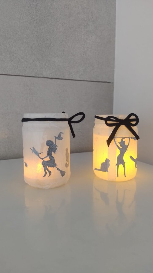 Luminária de Bruxas