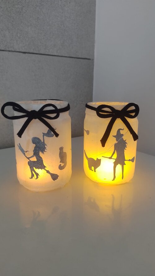 Luminária de Bruxas