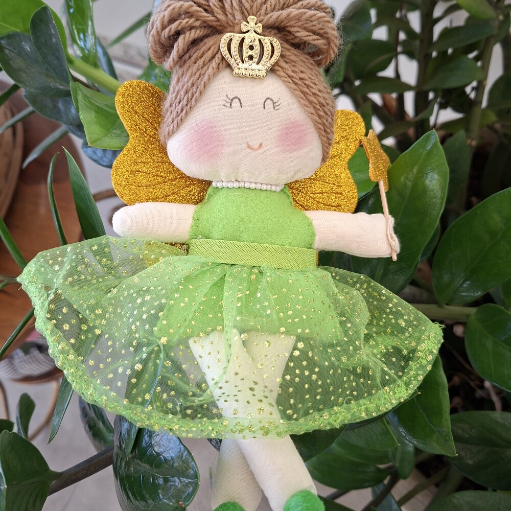 Mini Fadas de Tecido
