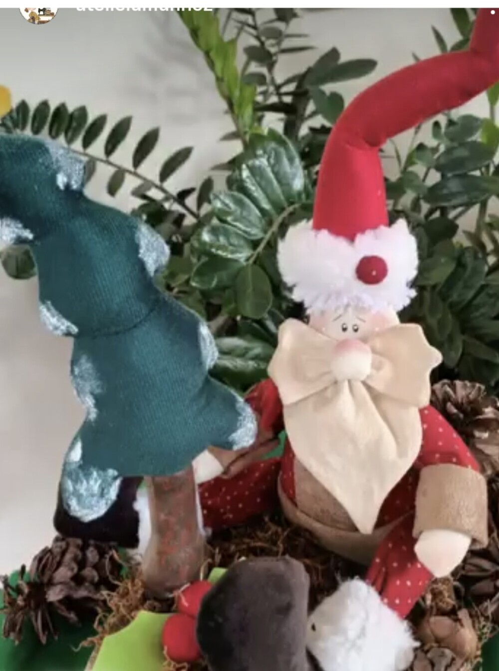 Papai noel decoração Natalina
