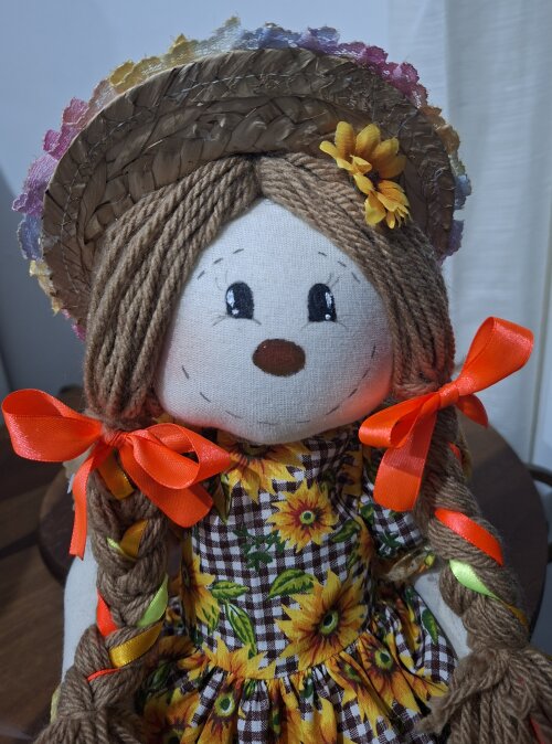 Espantalha charmosa