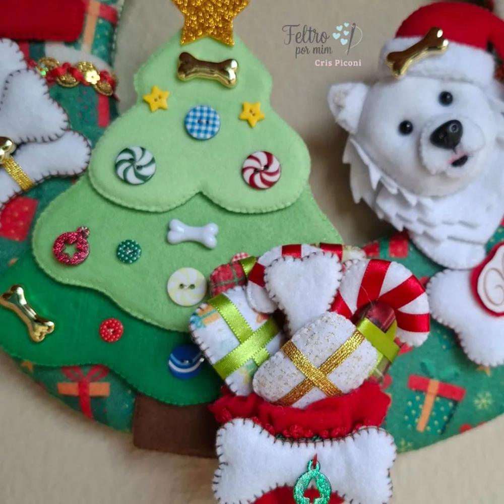 Guirlanda pet natalina personalizada