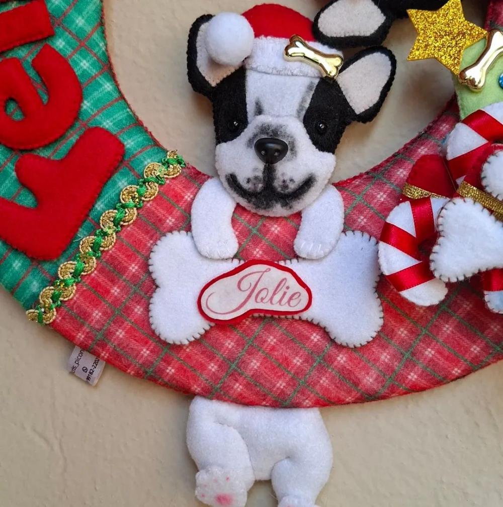 Guirlanda pet natalina personalizada