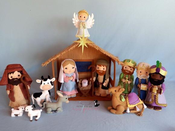 Presepio em Feltro