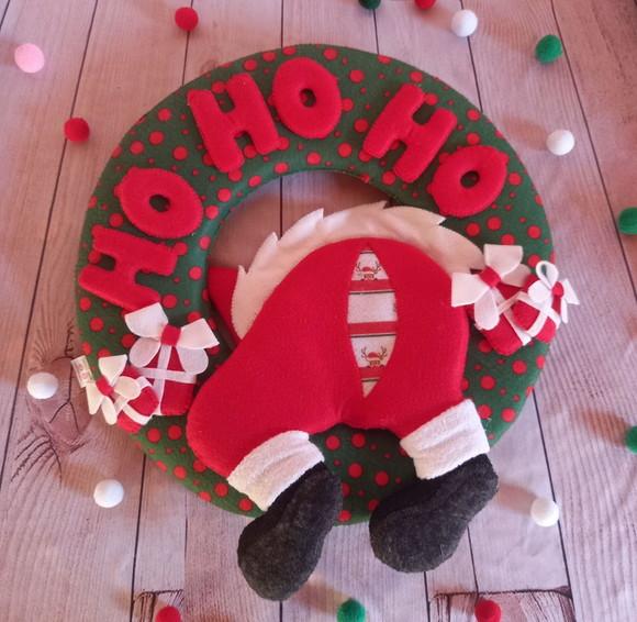Guirlanda Noel Hoho em Feltro