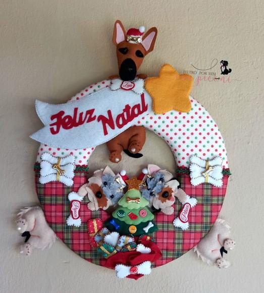 Guirlanda Natalina Pet Personalizada