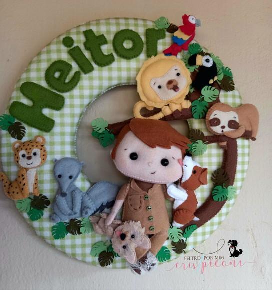 Guirlanda Fauna Brasileira com Pets