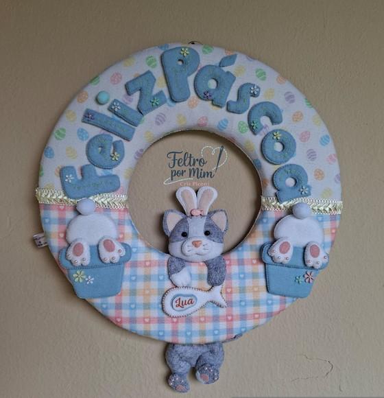 Guirlanda Pet Personalizada de Pascoa