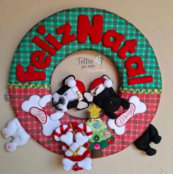 Guirlanda Natalina Pet Personalizada