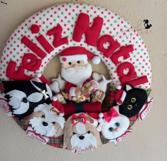 Guirlanda Natalina Pet Personalizada