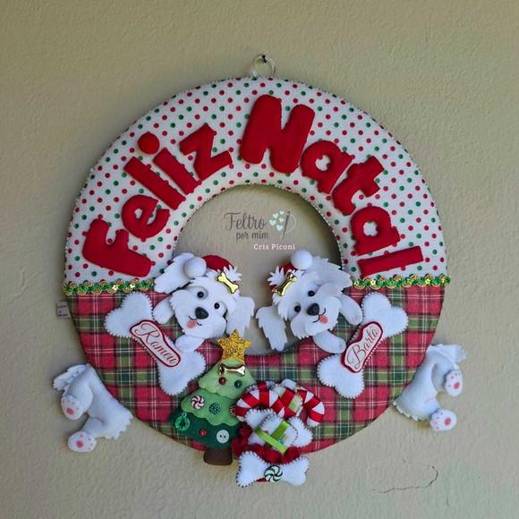 Guirlanda Natalina Pet Personalizada