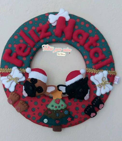 Guirlanda natalina pet personalizada